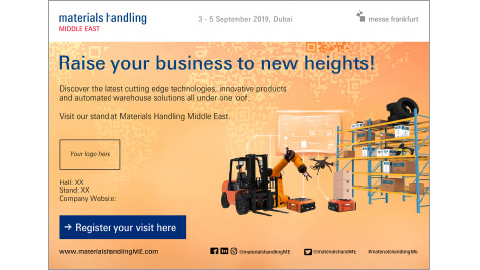 Materials Handling Middle East - Personalised E-card