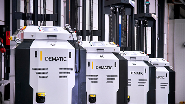 Materials Handling Middle East - Dematic automated guided vehicles