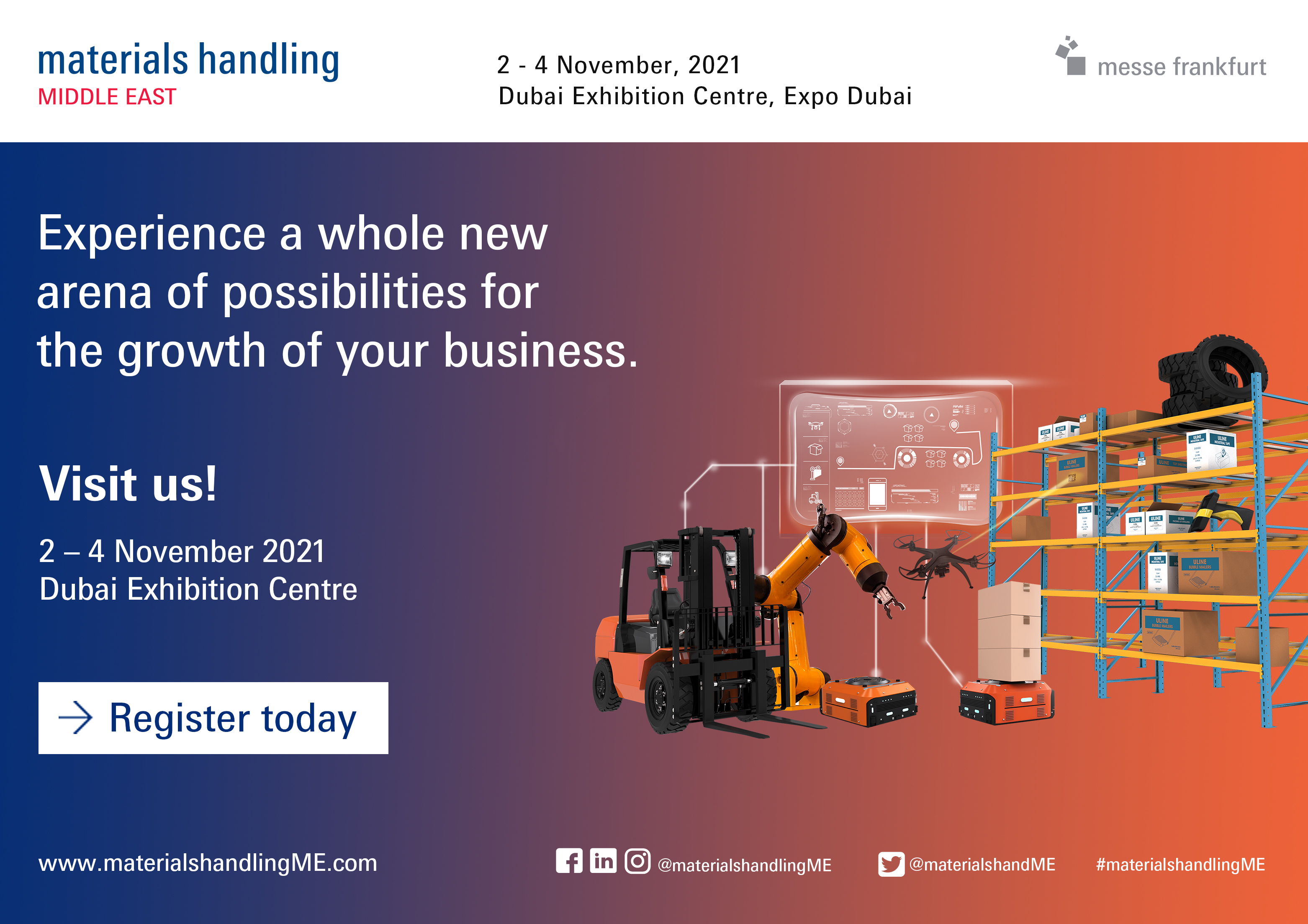 Materials Handling Middle East - Generic E-card