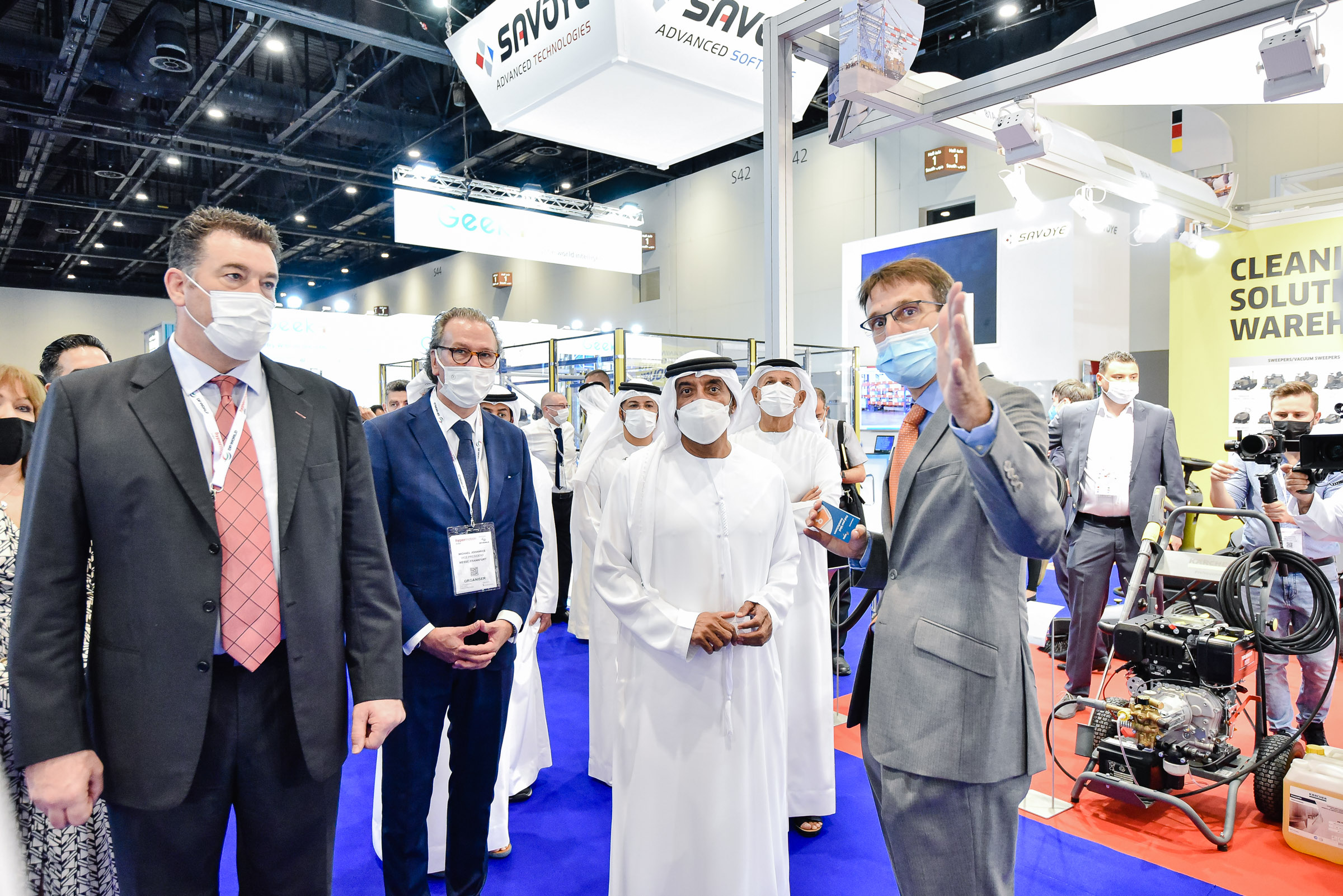 Materials Handling Middle East - VIP opening DP World