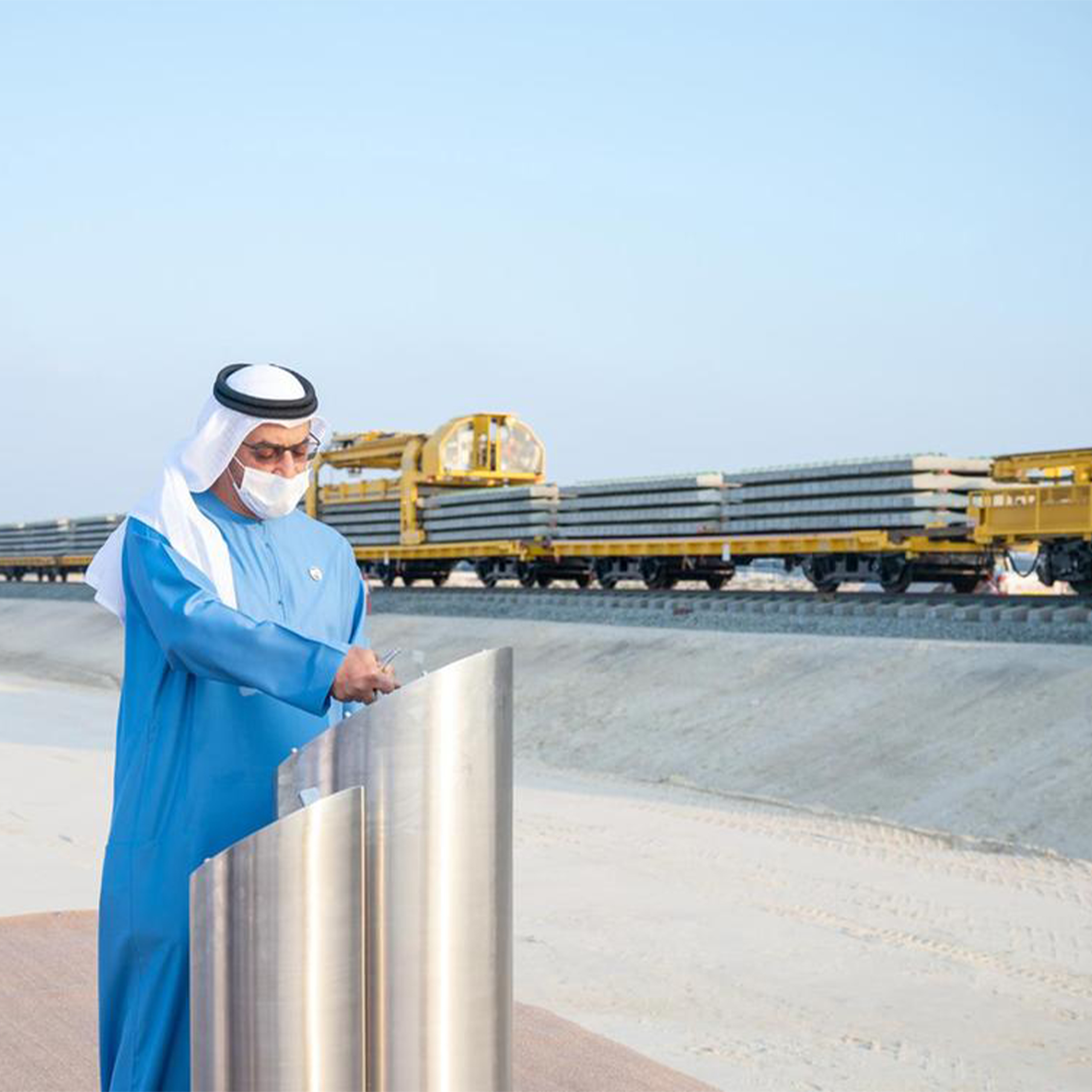 Construction starts on UAE railway link to Saudi border