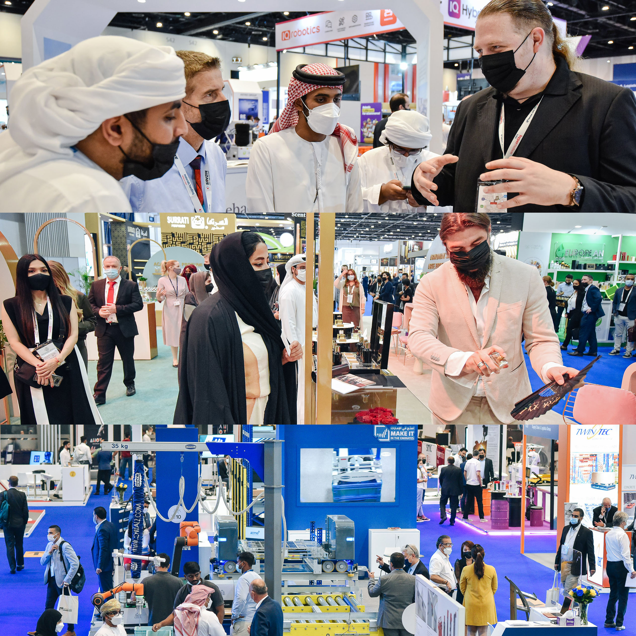 Materials Handling Middle East - Double-digit growth in C-level execs at Dubai trade shows confirms welcome return to business for exhibitions industry